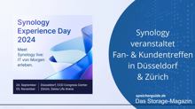 Synology Experience Day 2024 in Düsseldorf & Zürich